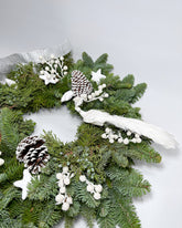 Snowy Elegance Wreath