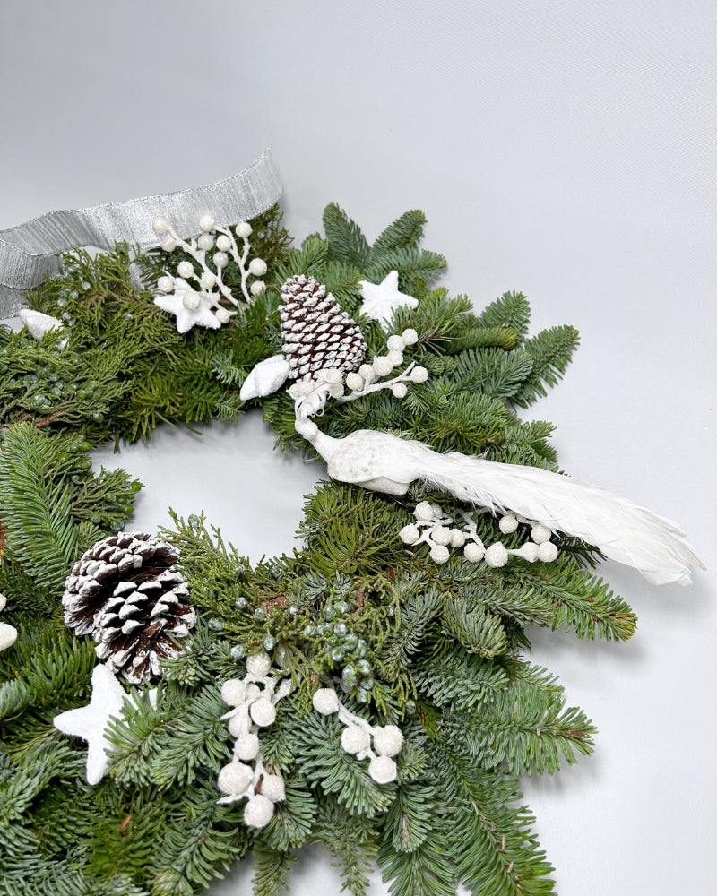 Snowy Elegance Wreath