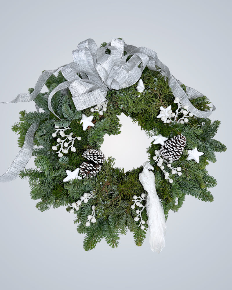 Snowy Elegance Wreath